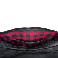 Insidious Sling / Horween Austin Calf Leather x TexWax™ Buffalo Plaid Wax Canvas / Ships in 2-3 Weeks