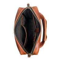 Defender DayTripper / Horween Cavalier Whiskey Leather x TexWax™ Autumn Plaid Wax Canvas / Low Stock