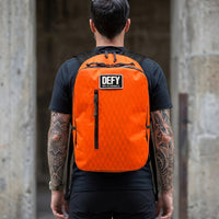 SHIPS IN 8-10 WEEKS / Bucktown / Blaze 'Fire' Orange X-Pac™ Exterior x Rogue Camo CORDURA® Interior