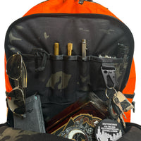 SHIPS IN 8-10 WEEKS / Bucktown / Blaze 'Fire' Orange X-Pac™ Exterior x Rogue Camo CORDURA® Interior