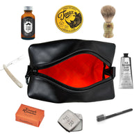 Dopp Kit / Horween Essex Rookery Leather x 'Fire Edition' ECOPAK™ EPX Blaze Orange / Low Stock