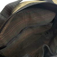 Insidious Jr. Sling / Horween® Essex Rookery Leather x Olive Drab TexWax™ x Autumn Plaid TexWax™