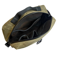 Insidious Jr. Sling / Horween® Essex Rookery Leather x Olive Drab TexWax™ x Autumn Plaid TexWax™