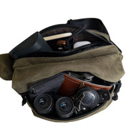 The Parker Pack 2.0 / Olive Drab TexWax™ x Autumn Plaid TexWax™ / Limited Edition