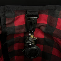 Menace Backpack 2.0 / Full Horween Essex Rookery Leather x TexWax™ Buffalo Plaid Wax Canvas Bundle / Last 1