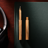 The Wren Brass Pen / Bundle with Tom's Ink / Milled in the UK / Ships in 1-2 Weeks