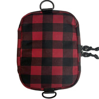 The Void Admin Pouch / TexWax™ Buffalo Plaid Wax Canvas
