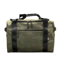 The Rover Backpack / Olive Drab TexWax™ x TexWax™ Autumn Plaid Wax Canvas / Limited