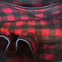 Insidious Jr. Sling / Horween Essex Rookery Leather x TexWax™ Buffalo Plaid Wax Canvas Bundle
