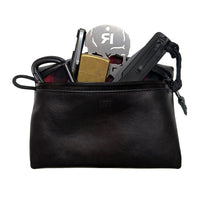 Project Horween Essex Rookery Leather x TexWax™ Buffalo Plaid Wax Canvas 3 Pouch Bundle