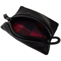 Project Horween Essex Rookery Leather x TexWax™ Buffalo Plaid Wax Canvas 3 Pouch Bundle
