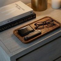 DEFY x OTR Walnut Valet Tray