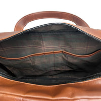 Epic 48 Hour Bundle / Horween Cavalier Whiskey Leather x TexWax™ Autumn Plaid Wax Canvas / Ships in 3-5 Weeks