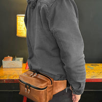 The Parker Pack 2.0 / Horween Cavalier Whiskey Leather