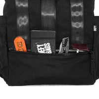 VerBockel Roll Top Backpack 2.0 'Un-Zipped' / Black TexWax™ Canvas / Ships in 6-8 Weeks