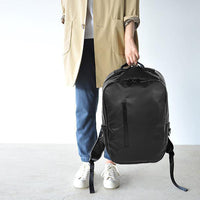 Bucktown Backpack / Black Semi Truck Tarpaulin Limited Vintage Run / Last 1