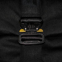 VerBockel Rolltop Backpack 2.0 'Un-Zipped' / Black Ballistic Nylon x ECOPAK™ EPX ’Fire Edition’ / Ships in 6-8 Weeks