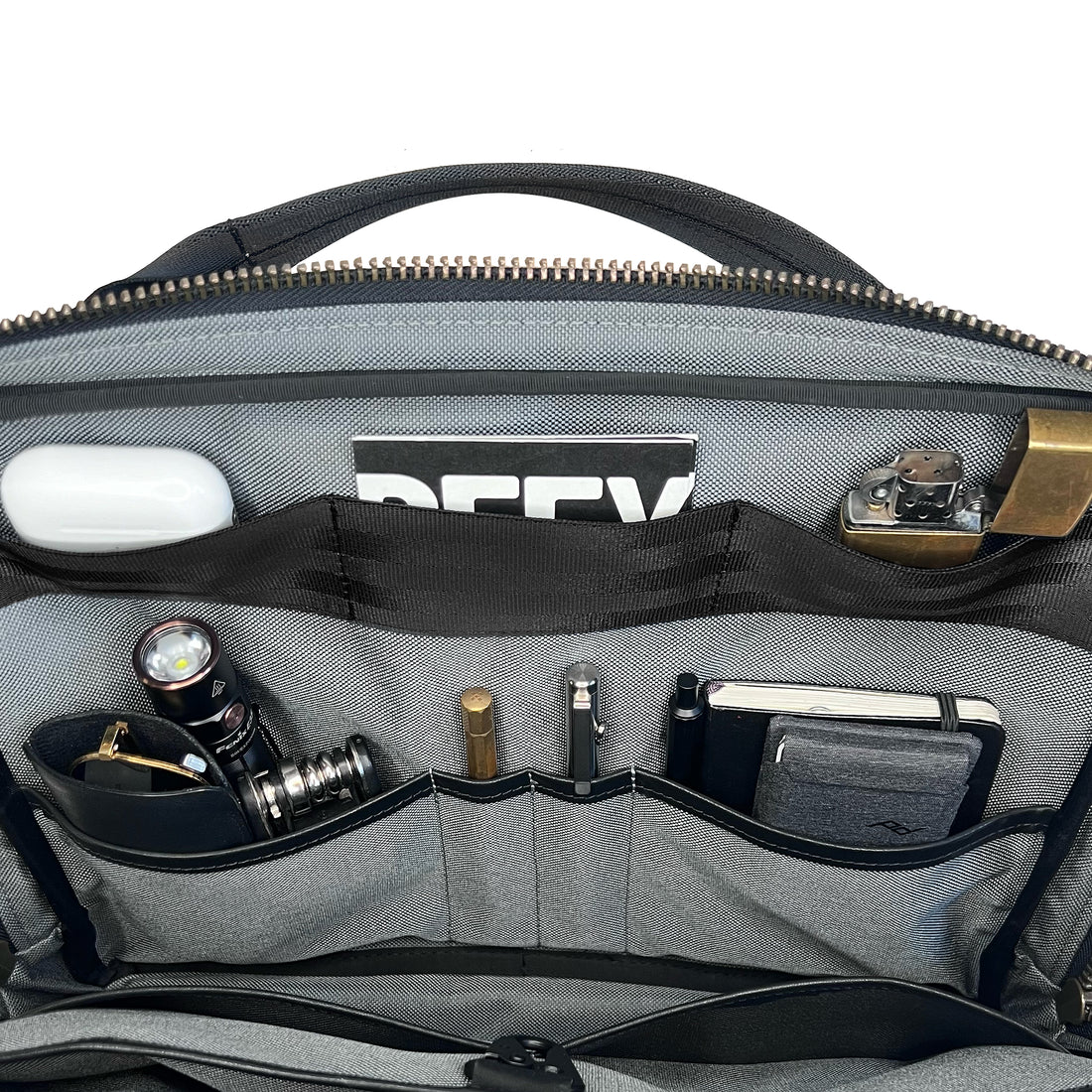 Slim Briefcase / Horween Austin Calf Leather x Silver Lining Edition / Ships in 6-10 Weeks