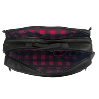 Insidious Sling / Horween Austin Calf Leather x TexWax™ Buffalo Plaid Wax Canvas / Ships in 2-3 Weeks