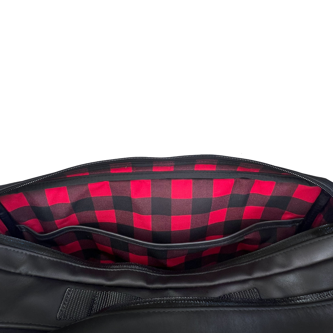 Insidious Sling / Horween Austin Calf Leather x TexWax™ Buffalo Plaid Wax Canvas / Ships in 2-3 Weeks
