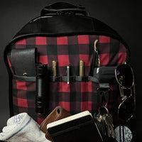 Bucktown Full Horween Essex Rookery Leather Bundle x TexWax™ Buffalo Plaid Wax Canvas