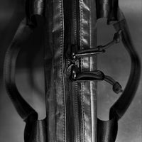 Slim Black Dyneema® x 'Redrum' X-Pac™ Briefcase / Ships in 6-10 Weeks