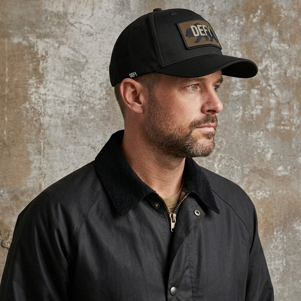 Bear Trucker Hat / Velcro