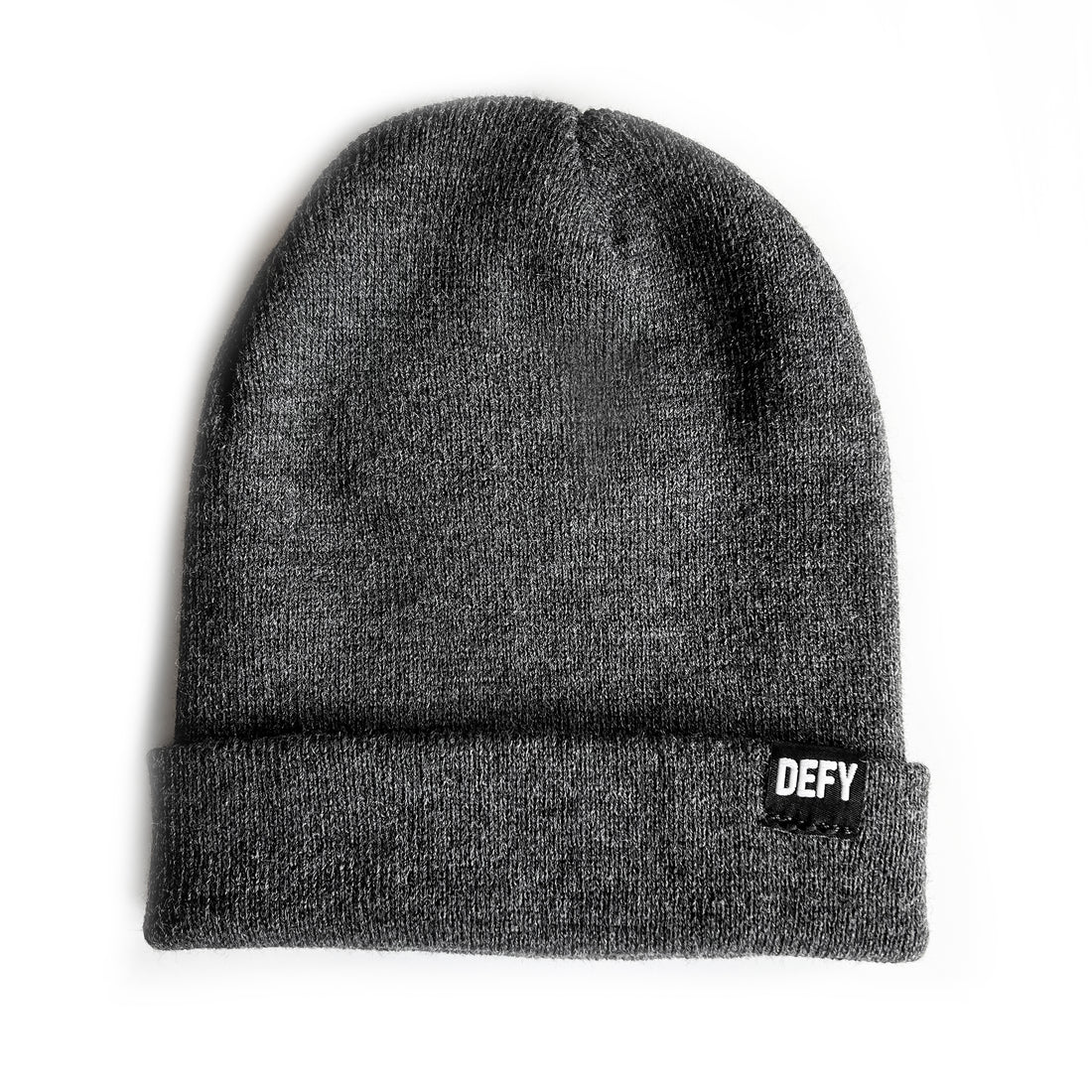 DEFY Grey Beanie