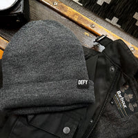 DEFY Grey Beanie