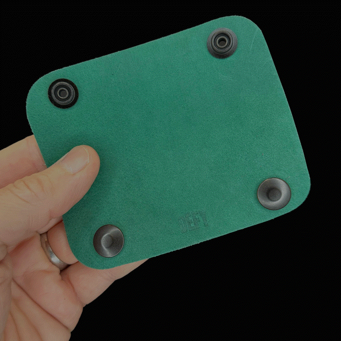 GP - Mr Gripper / Horween 'Forest' Leather / Low Quantity