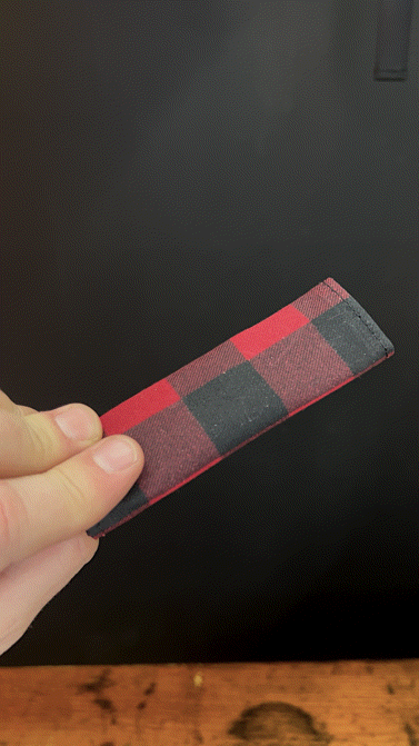 FF - Tech Mr Gripper / Horween Buffalo Plaid Wax Cotton Canvas