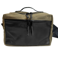 Insidious Jr. Sling / Horween® Essex Rookery Leather x Olive Drab TexWax™ x Autumn Plaid TexWax™