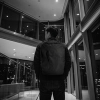 Bucktown / INVERTED Black Dyneema® x TexWax™ Buffalo Plaid Wax Canvas / with Trolley Strap / Limited