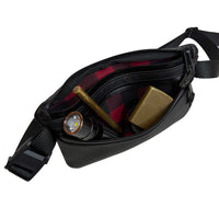 Nefarious Horween Essex Rookery Leather x TexWax™ Buffalo Plaid Wax Canvas / Ships in 4-6 Weeks
