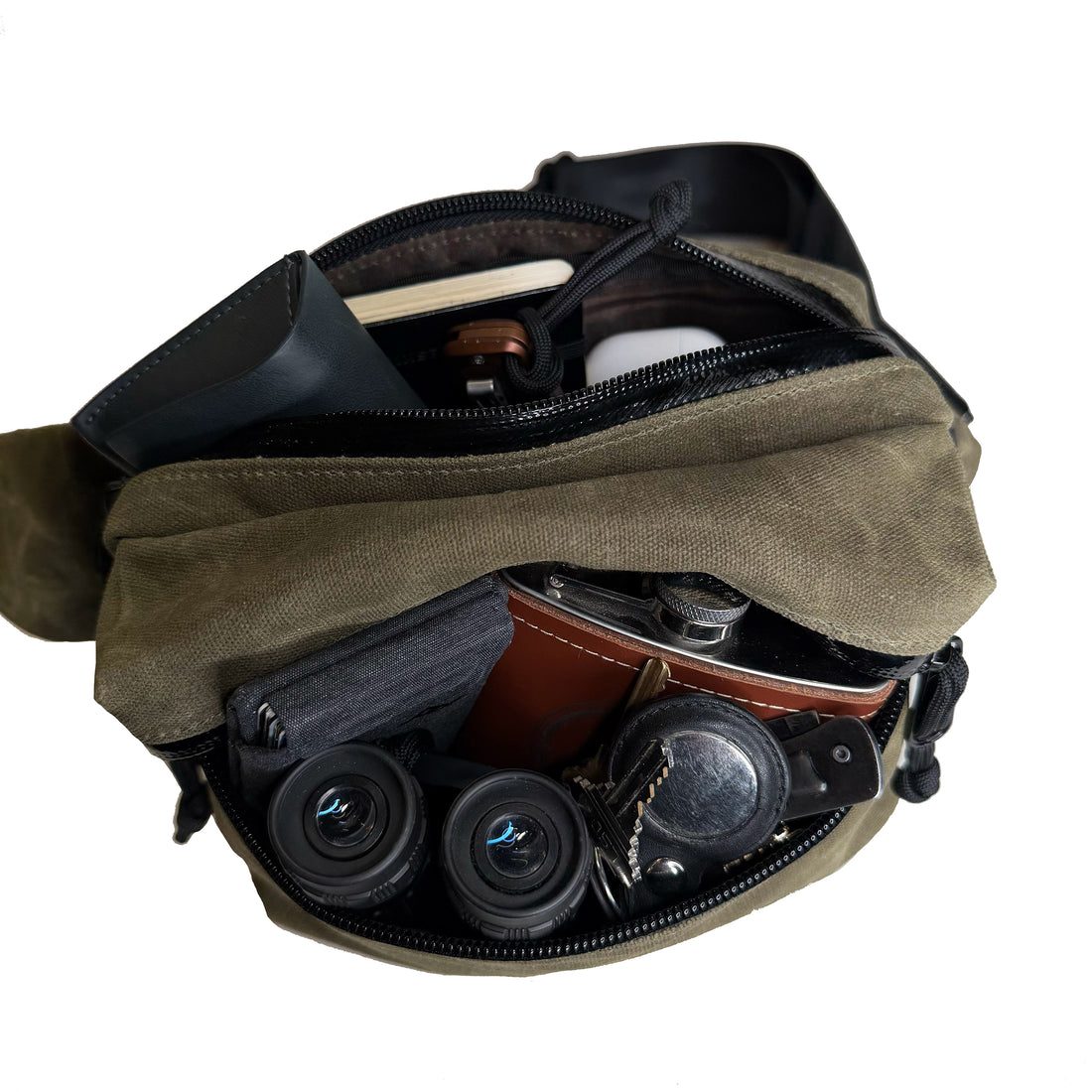 The Parker Pack 2.0 / Olive Drab TexWax™ x Autumn Plaid TexWax™ / Limited Edition