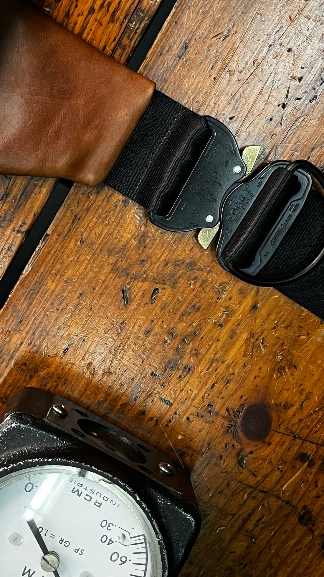 The Parker Pack 2.0 / Horween Cavalier Whiskey Leather
