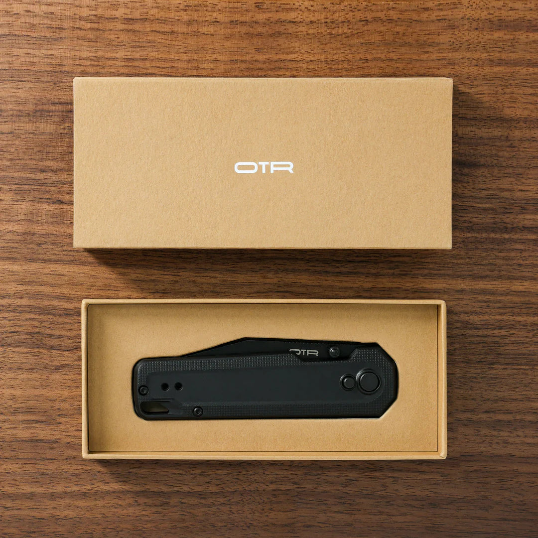 DEFY x OTR Black Pocket Knife