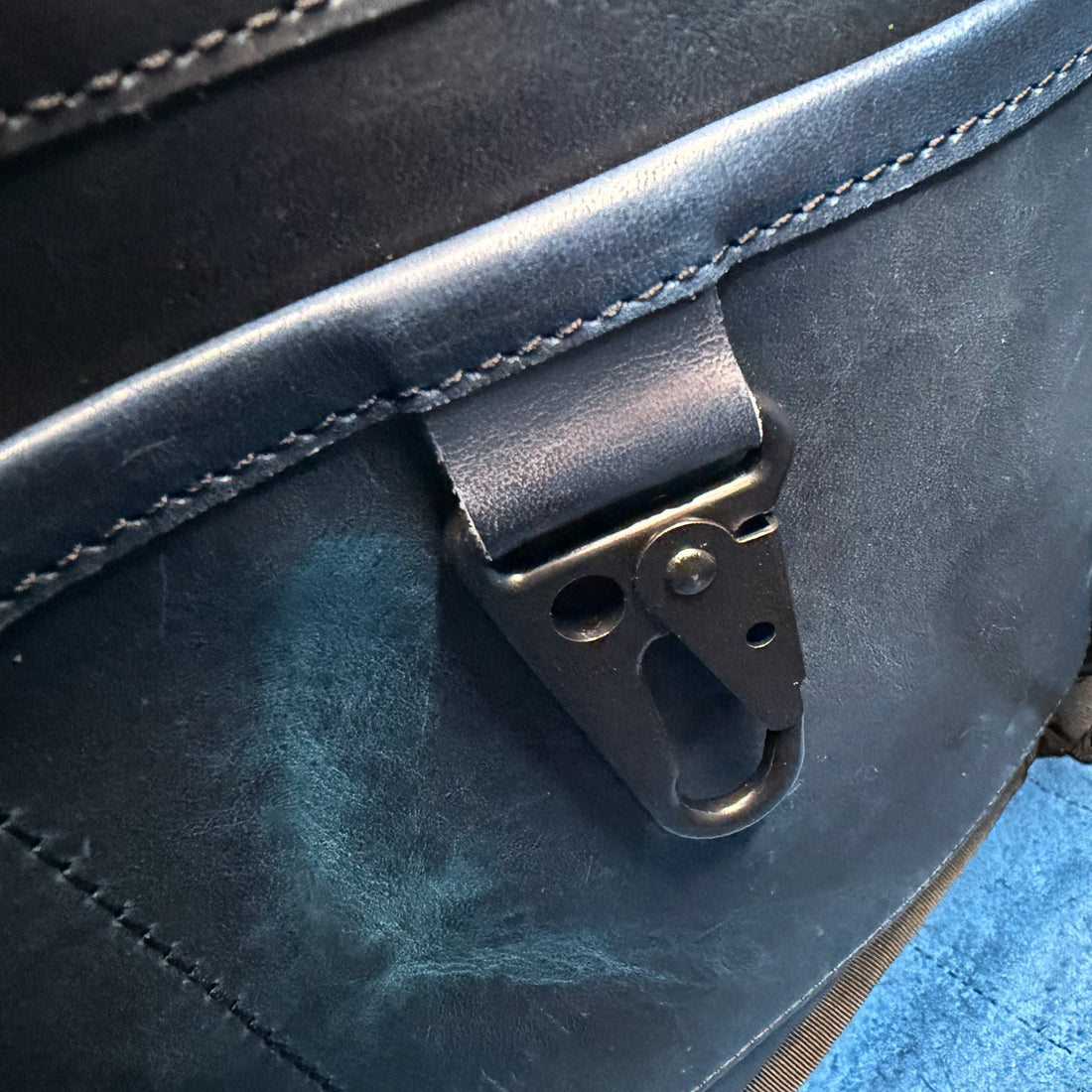Last 1 / Recon Mini / Horween Cobalt Blue Leather