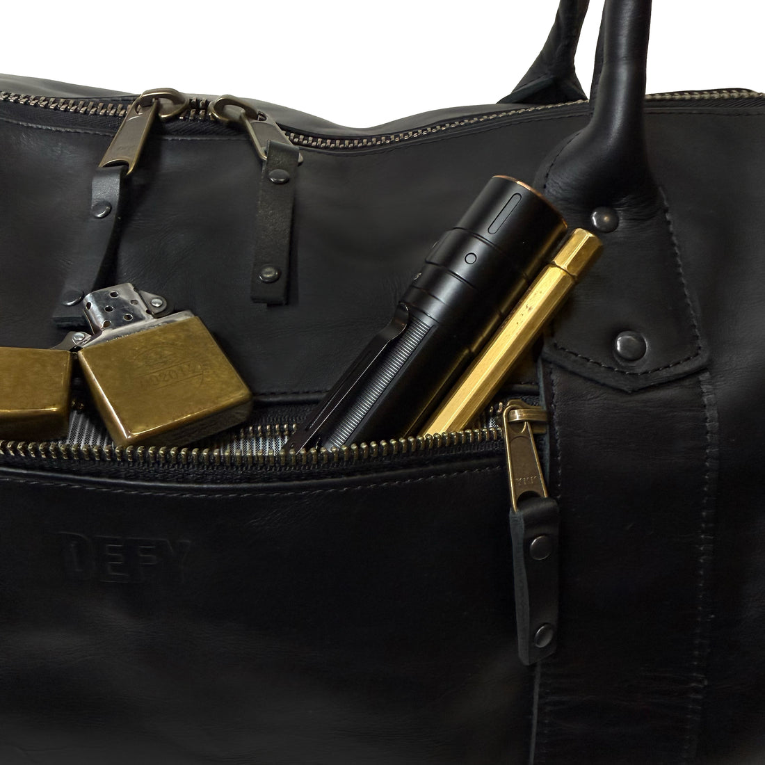SHIPS IN 8-10 WEEKS / The Ultimate Overnighter / Horween Rookery Leather Exterior x Japanese Lining Bundle