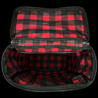Menace Backpack 2.0 / Full Horween Essex Rookery Leather x TexWax™ Buffalo Plaid Wax Canvas Bundle / Last 1