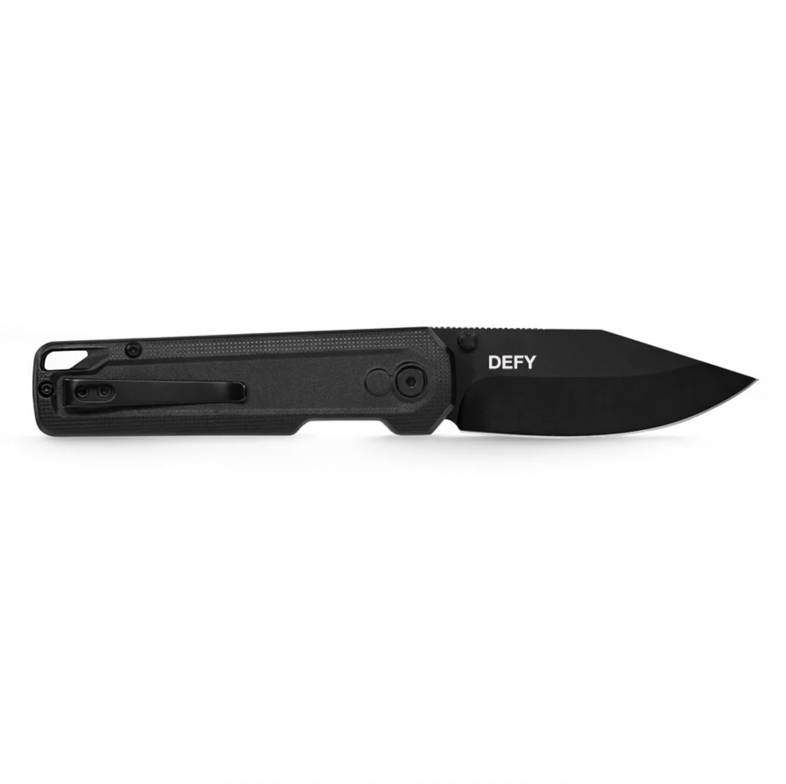 DEFY x OTR Black Pocket Knife