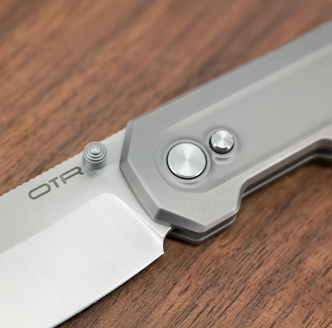 DEFY x OTR Titanium Steel Pocket Knife
