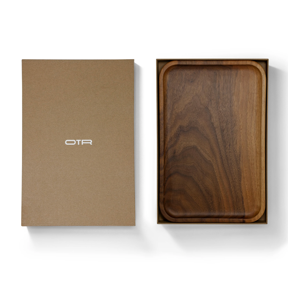 DEFY x OTR Walnut Valet Tray