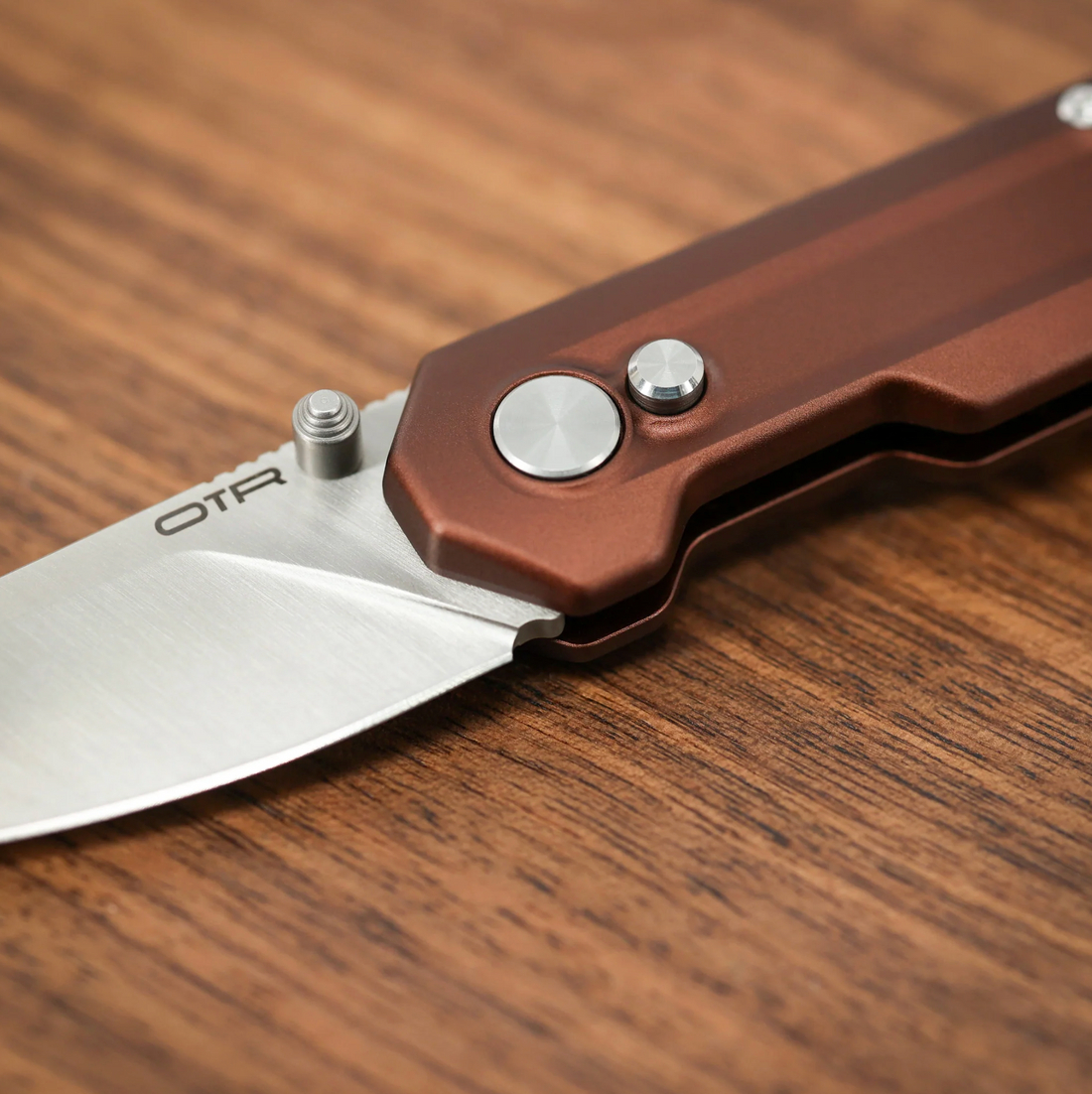 DEFY x OTR Espresso Bronze Mini Pocket Knife