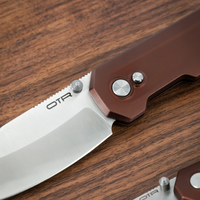 DEFY x OTR Espresso Bronze Pocket Knife / Ships in 7-9 Days