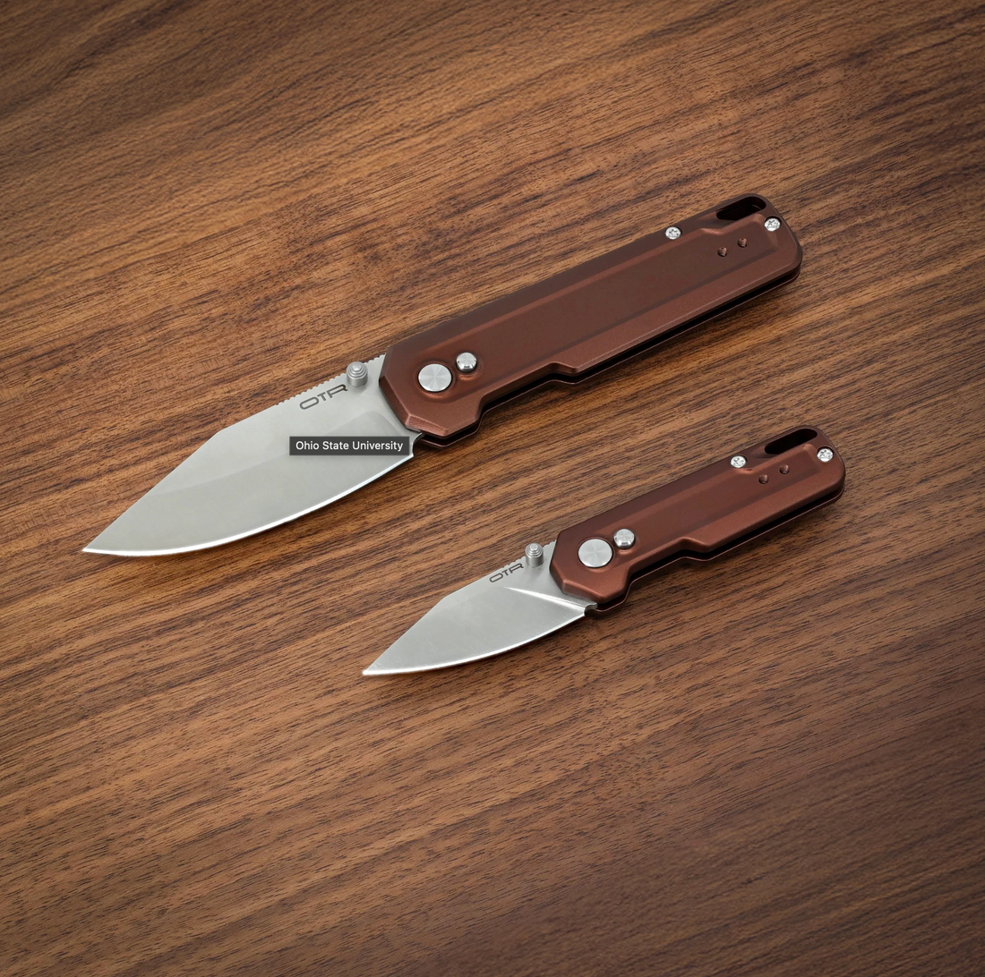 DEFY x OTR Espresso Bronze Pocket Knife / Ships in 7-9 Days