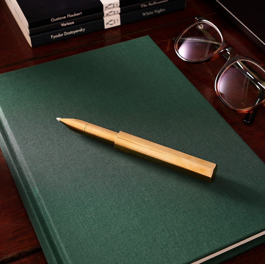 The Wren Brass Pen / Bundle with Tom's Ink / Milled in the UK / Ships in 1-2 Weeks
