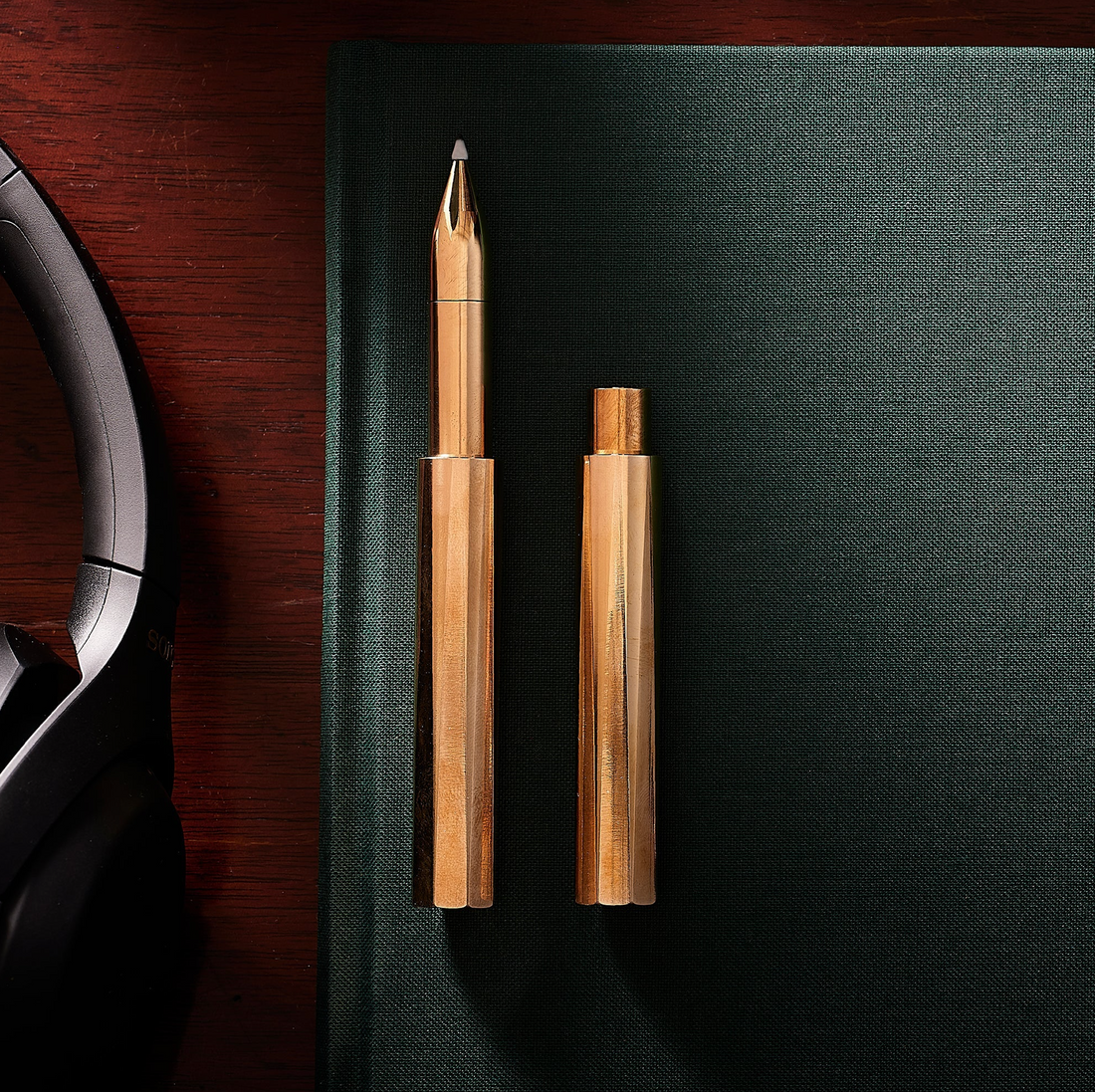 The Wren Brass Pen / Bundle with Tom's Ink / Milled in the UK / Ships in 1-2 Weeks