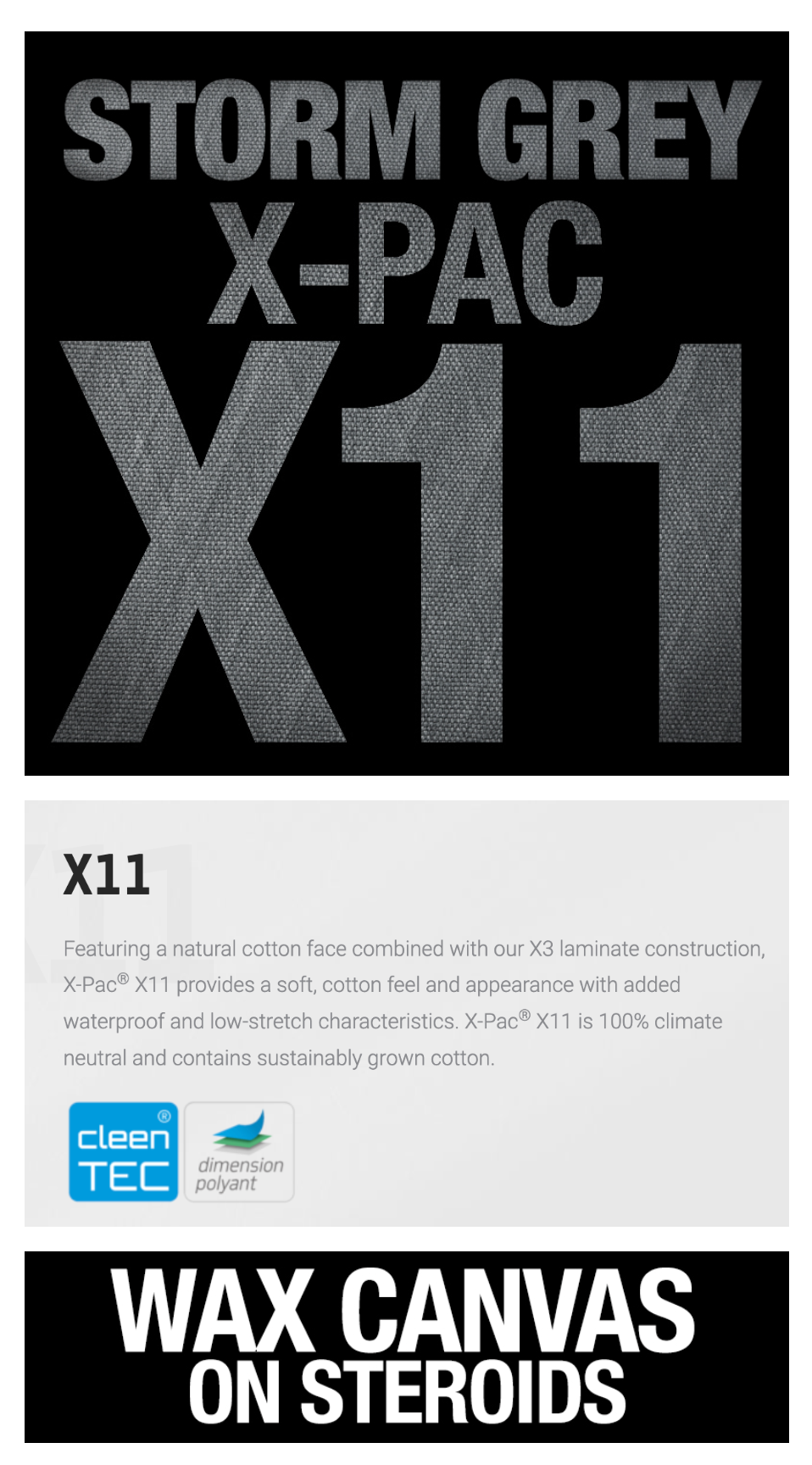 Recon Storm Grey X-Pac® X11 x Black X-Pac™ / Limited Quantity