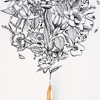 The Wren Brass Pen / Bundle with Tom's Ink / Milled in the UK / Ships in 1-2 Weeks